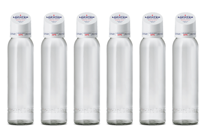 Hovedbilde SPARKLNG WATER 6 pack Glassflaske 888 ml